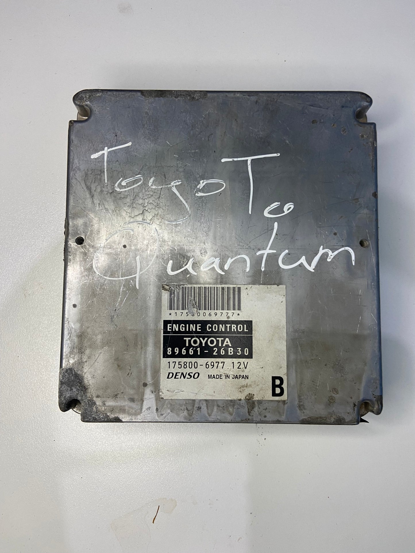 Toyota quantum2.5 d4d immo off file