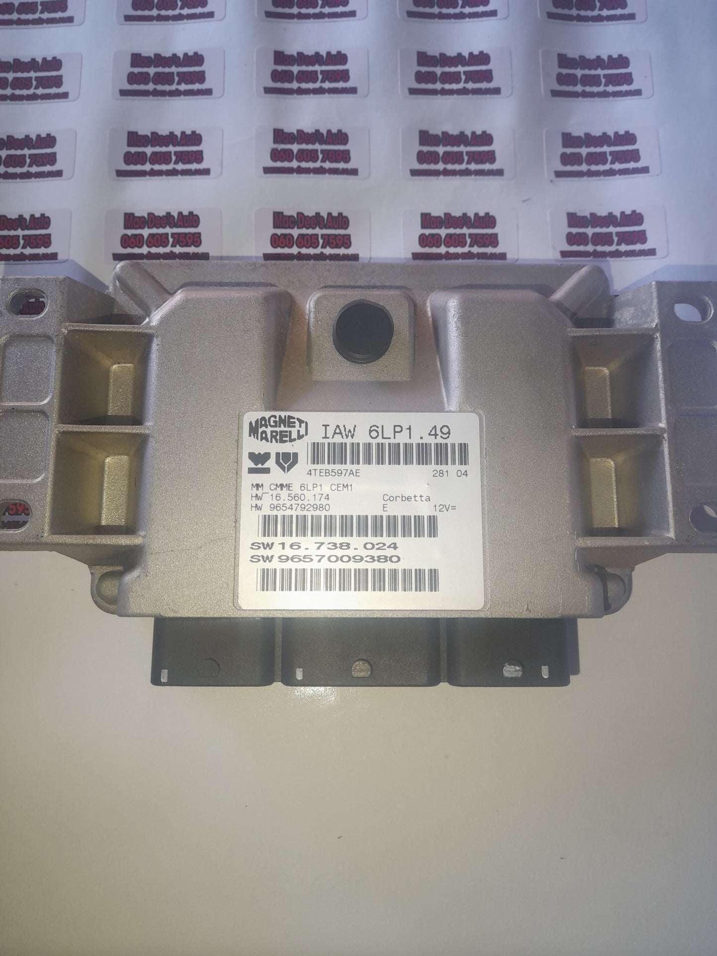 Pegeout 307 ecu