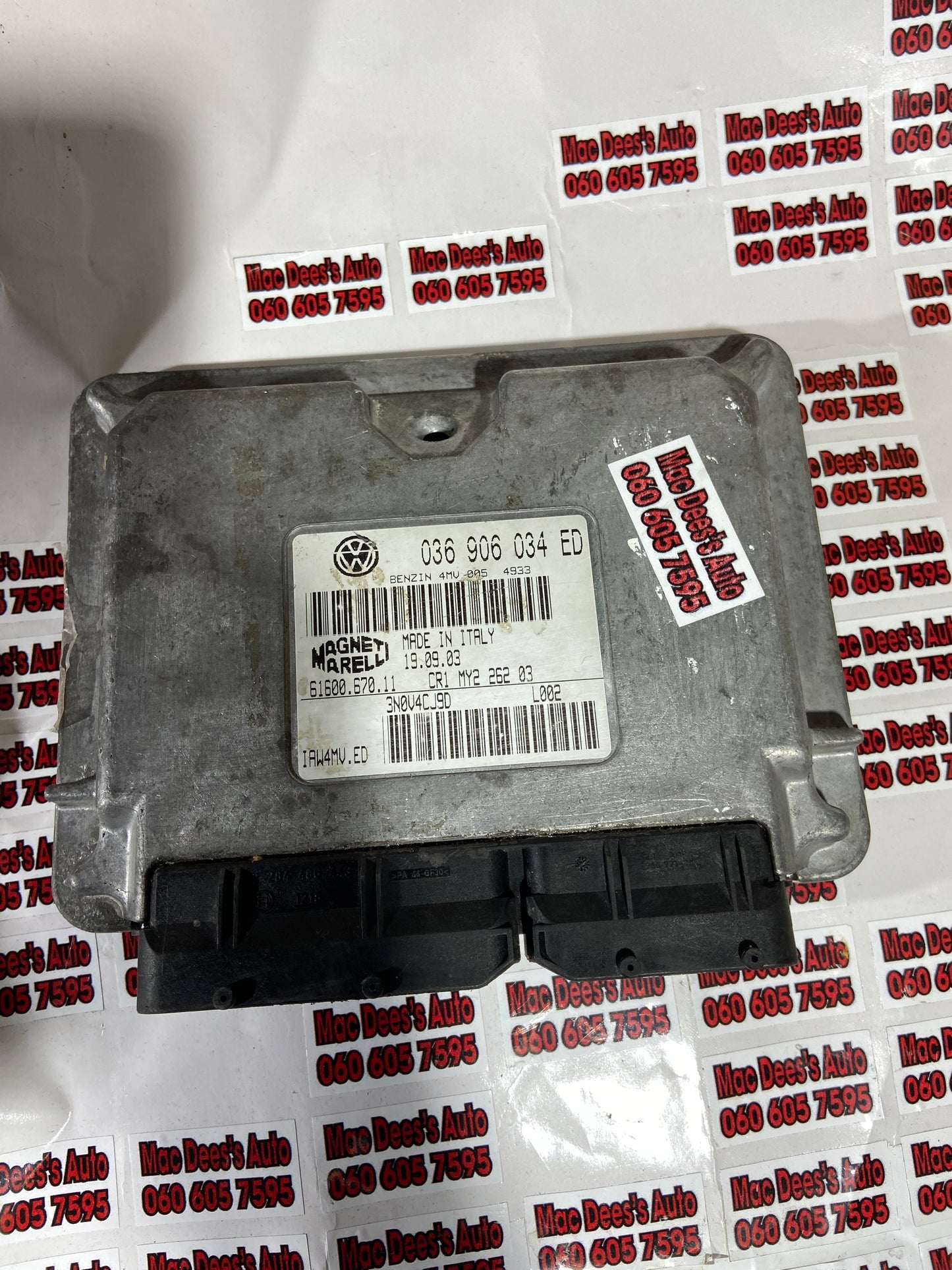 Vw polo 16v ecu