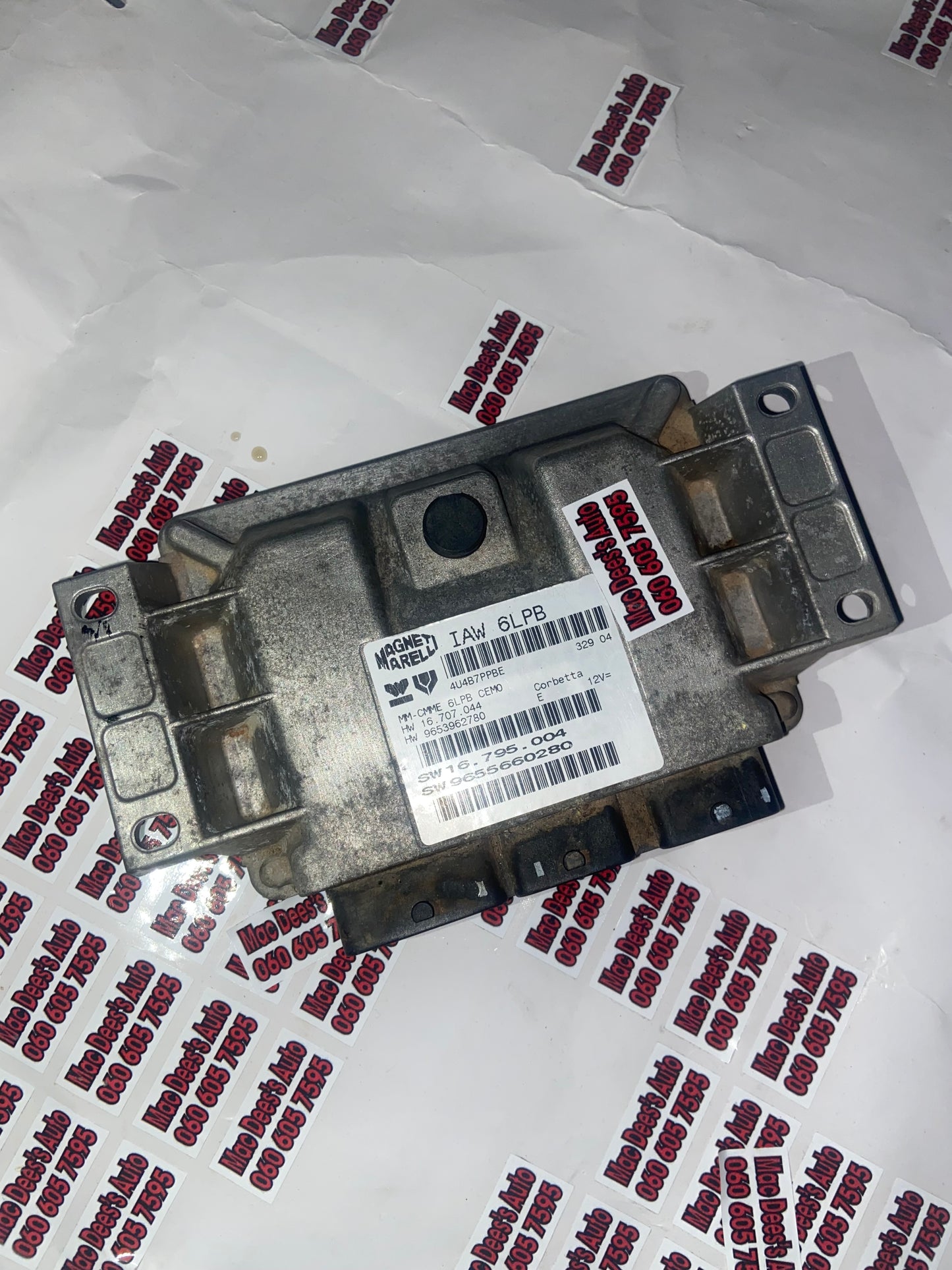 Pegeout 206/207 ecu