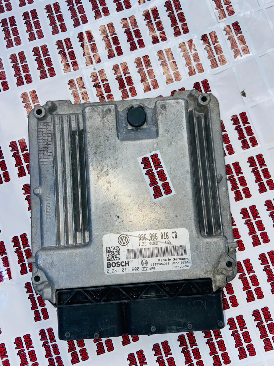 Vw golf5 1.9 tdi ecu