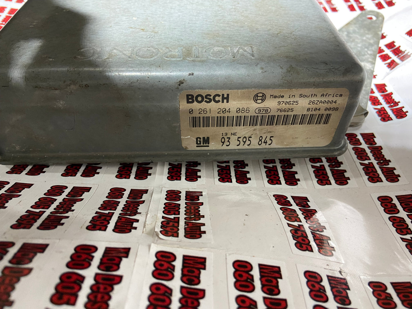 Opel corsa lite bosch immo off