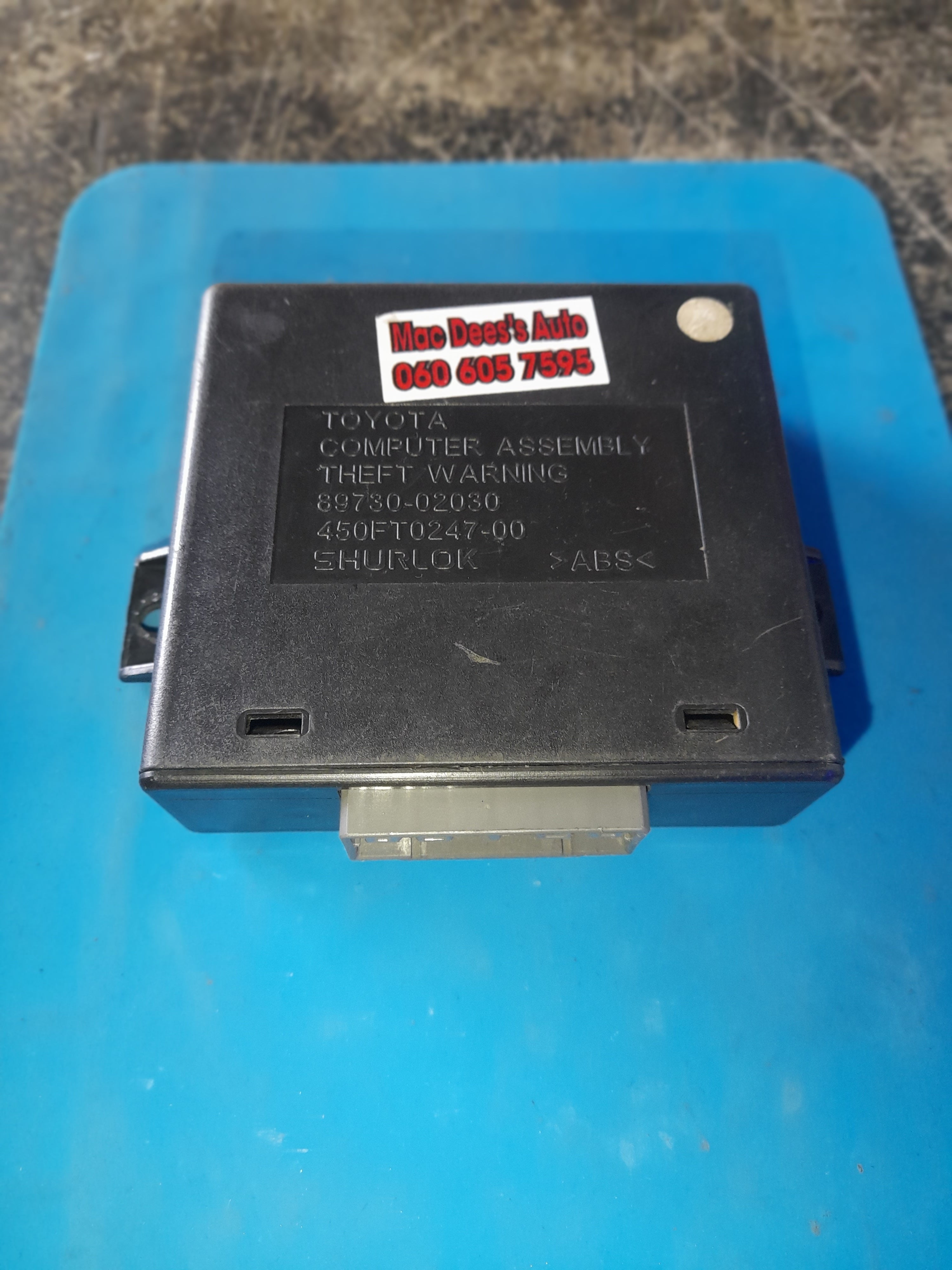 Toyota RunX central locking box – Mac Dee's Auto ecu