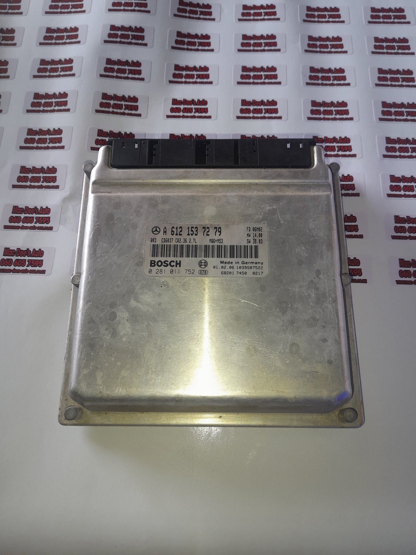 Mercedes- Benz sprinter ecu